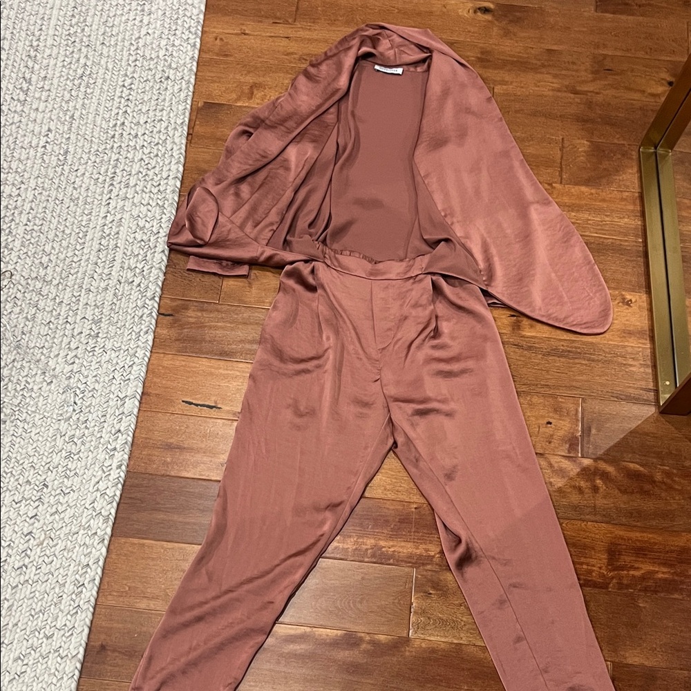 Chic Mauve Jumpsuit